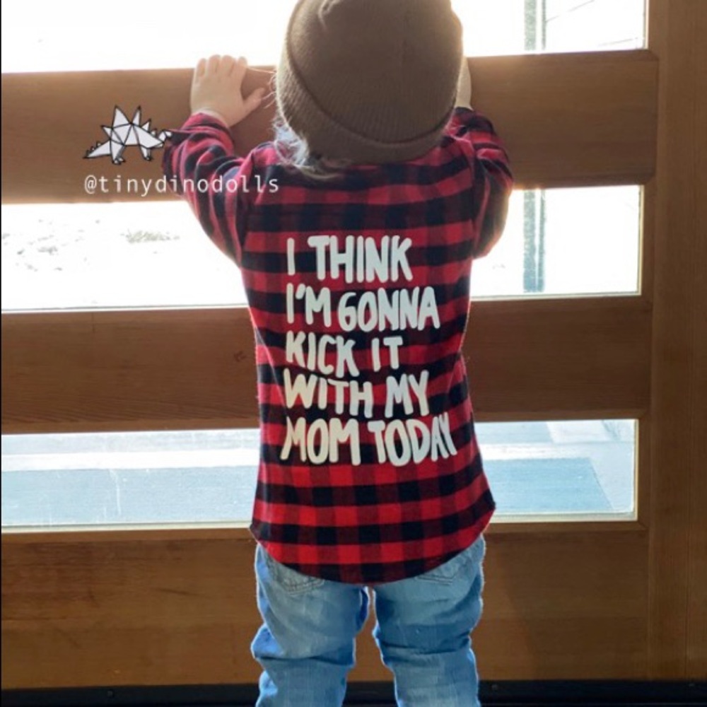 🥰 adorable unisex flannel